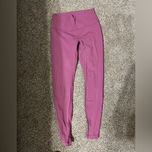 Lululemon Maroon Leggings